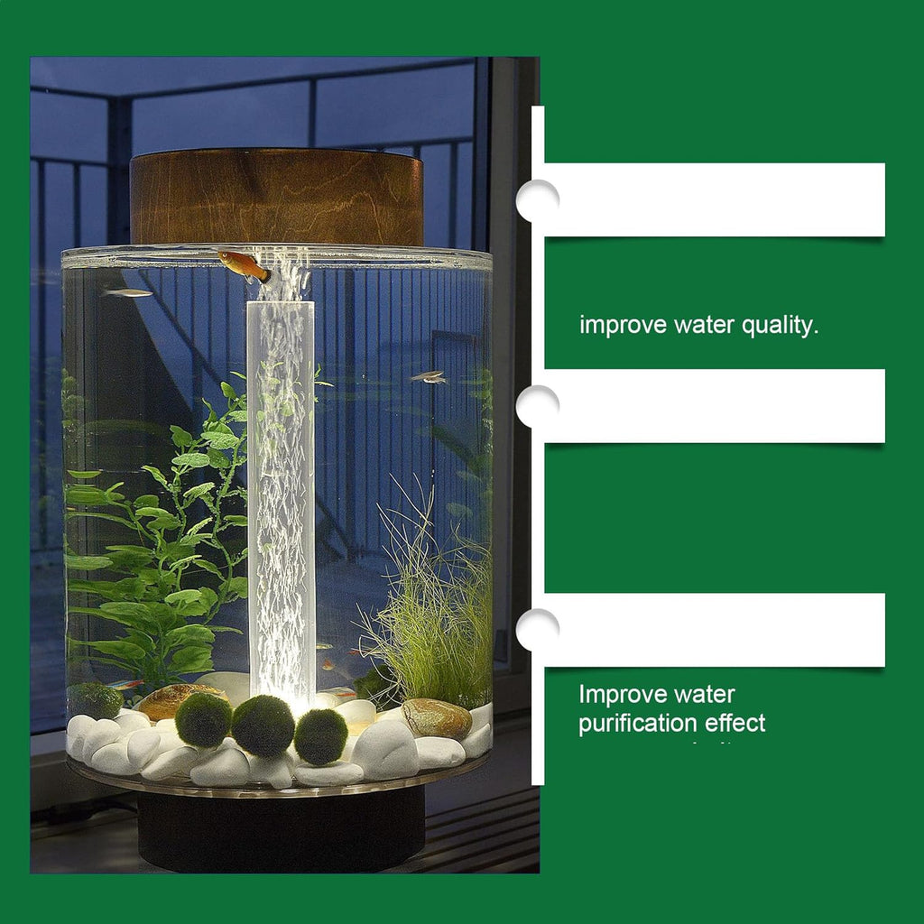 Powerful Aquarium Water Purification Tablet,Water Purification Tablets for Fish Tank,Remove All Kinds of Turbidity from Fish TankWater (4PC)