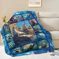 Seal Throw Blanket Ocean Seal Stuff Gifts for Kids Girls Boys Adults Women Men Soft Cozy Warm Plush Fluffy Fuzzy Fleece Blanket Decor 50''X60''