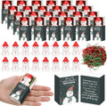 Wettarn 24 Sets Winter Break Gifts Snowman Stress Balls with Support Gift Boxes Bulk Christmas Party Favors for Students Teachers Relief Toys Office Classroom Prizes Holiday Stuffers