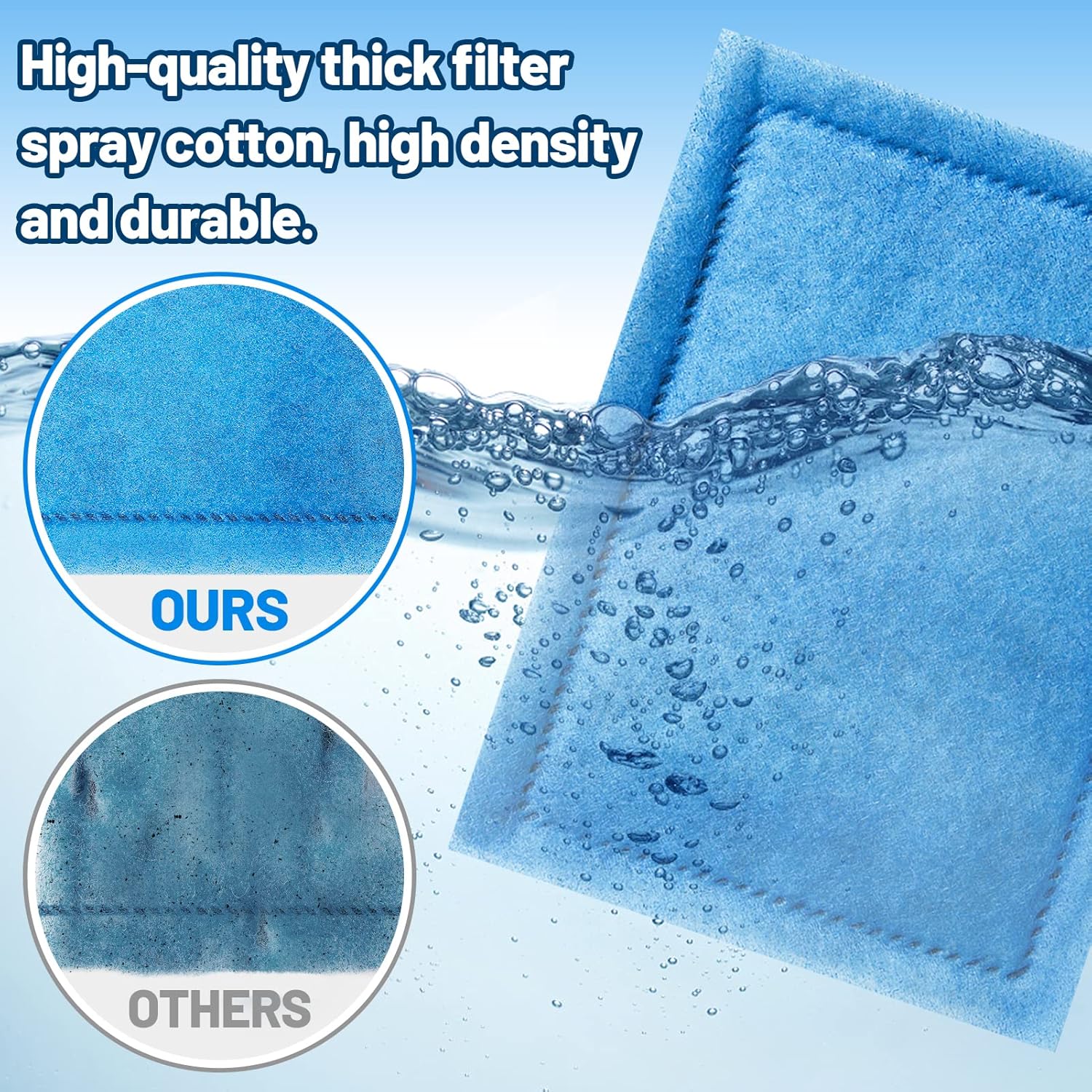 MEWTOGO 12 Pcs Aquarium Filter Replacement Cartridge Compatible with Aqua-Tech EZ-Change #2, Fish Tank Filters for 10-20 Power Filters