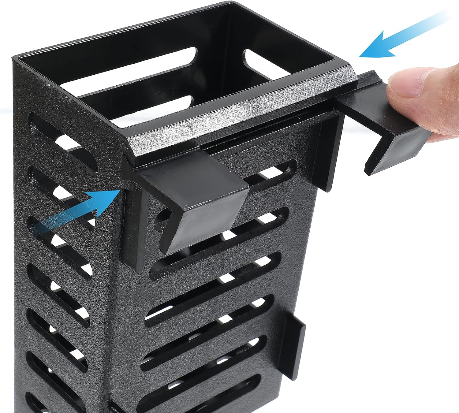 Aquarium Plant Holder, 8 PCS Plastic Fish Tank Plant Holder with Hooks and Suction Cups Hanging Aquatic Plant Holder for Fish Tank Aquatic Plant Accessories