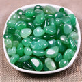 Polished Aventurine Crystal Chips 200 Pcs - 0.3" 10 oz Tumbled Stone Chips Crushed Sea Glass Stones Healing Reiki Crystal Jewelry Making Home Decoration
