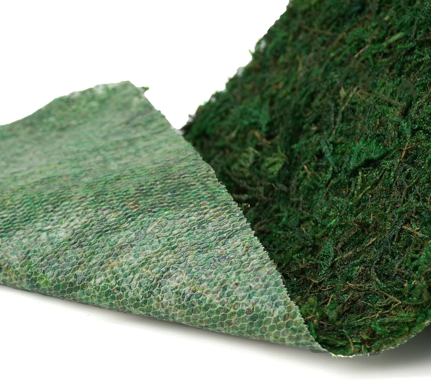 Byher Roll of Green Moss for Fairy Gardens Wedding Other Arts and Crafts (15.3x130cm (6" W x 51" L))