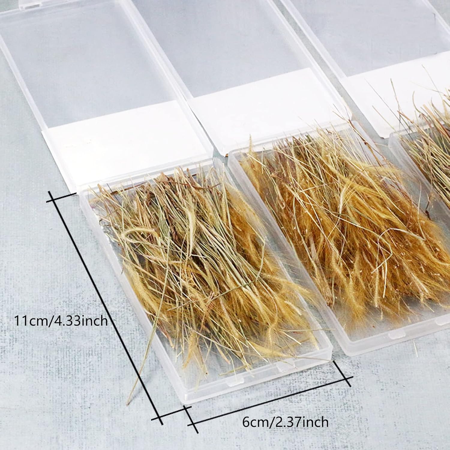 Cayway Miniature Static Grass Model Grass Tufts Model Wheat Static Artificial Grass for Train Landscape Railroad Scenery