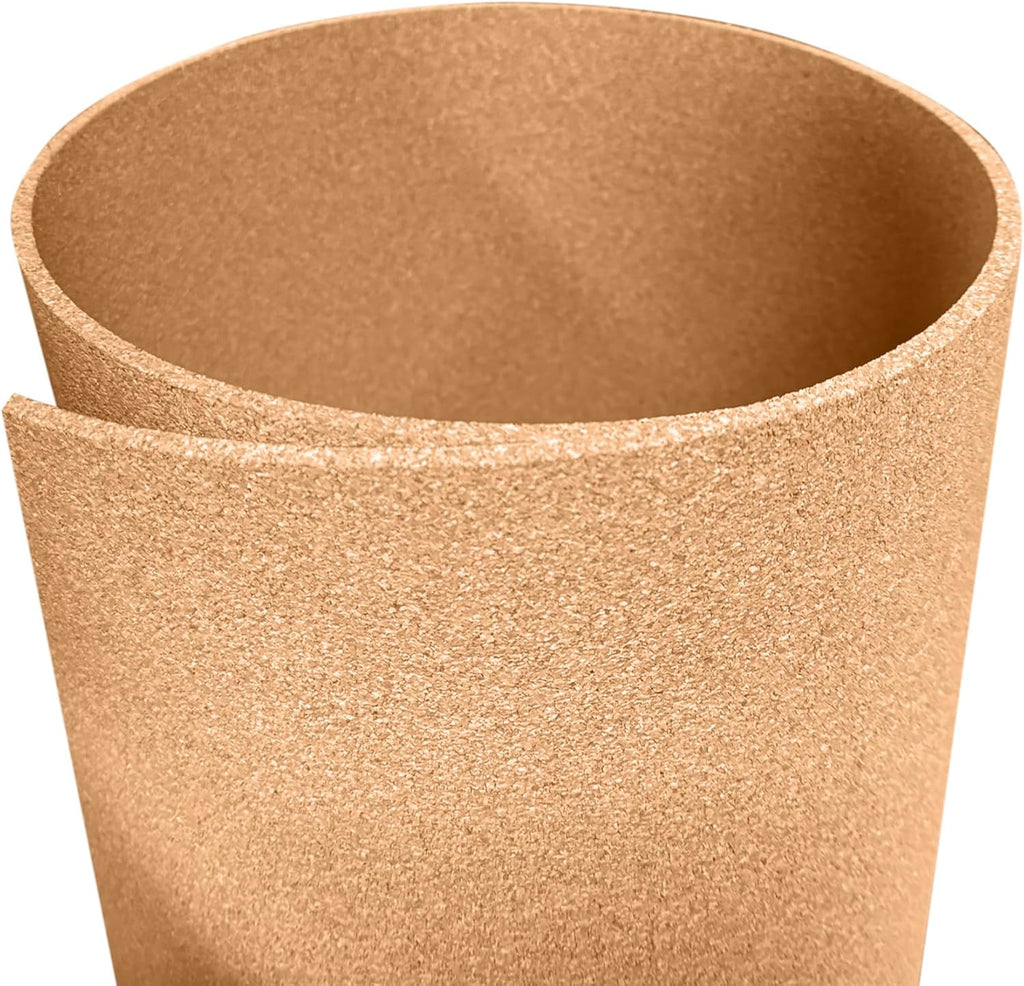 Manton Cork Standard Grade Cork Sheet - 4' x 8' x 1/8", 100% Natural Material for Bulletin Boards, Decorative Photo and Message Push Pin Displays - Perfect for Home, School, and Office