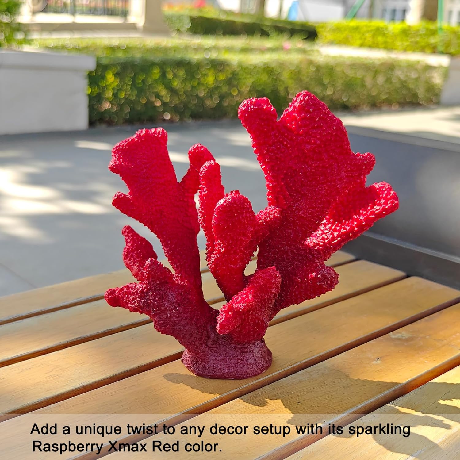 Beach Style Lifelike Coral Figurine, Coral Reef Statue, Ideal for Home Decor and Ocean Themed Decoration