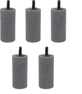 Air Stone Bubble Diffuser Ball - for Aquarium Air Pump and Fish Tanks, Gray, Pack of 10pcs