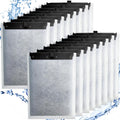 driamor 16 Pack Large Filter Cartridges Compatible with Whisper Filters 20i/40i IQ20/30/45/60 PF20/30/40/60, Aquarium Filter Cartridge Replacement Assembled Compatible with ReptoFilter