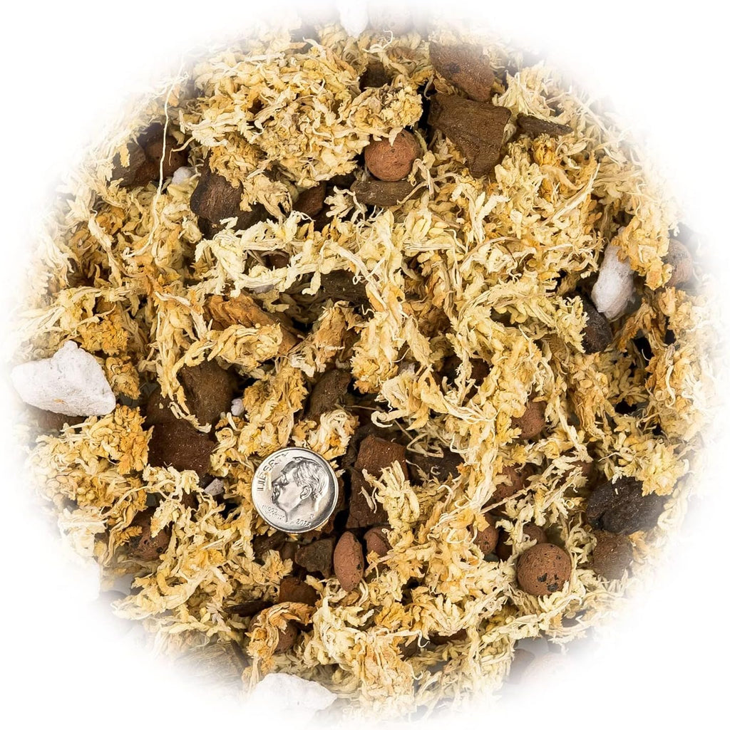 Premium Phalaenopsis Imperial Orchid Potting Mix - Hand Mixed in Small Batches | Great for Phalaenopsis of All Kinds - by GARDENERA - 4 Quart Bag