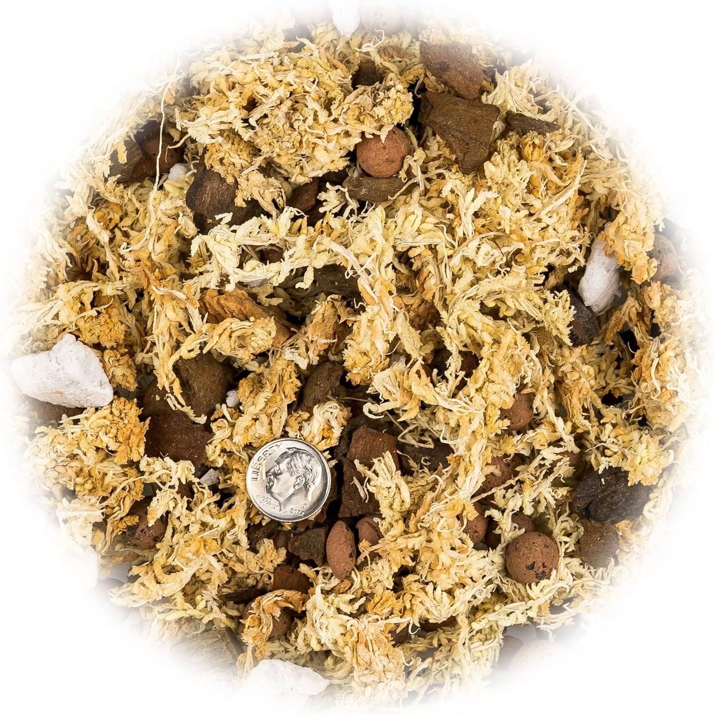 Premium Phalaenopsis Imperial Orchid Potting Mix - Hand Mixed in Small Batches | Great for Phalaenopsis of All Kinds - by GARDENERA - 4 Quart Bag