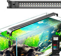LED Aquarium Light with Remote, IP67 Waterproof Freshwater Planted Grow Light, Full Spectrum Fish Tank Light with Timer, Dimmable RGB+W, Upgrade Appearance, High Performance (30-35inch)