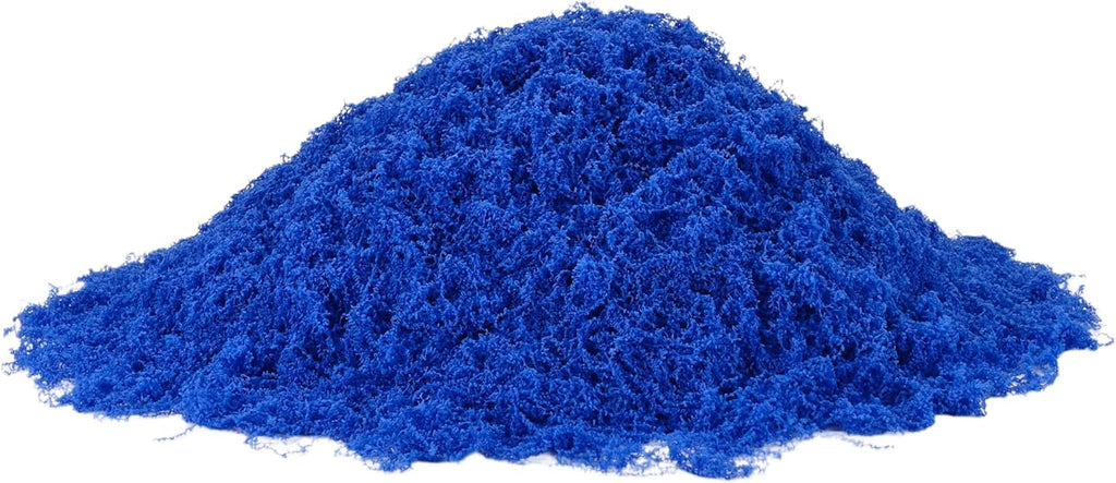 Caiyjhao Artificial Moss is Used for Dreamy Micro-Landscape, DIY Artificial Grass Decoration, Fairy Tale Garden Decoration, Indoor Planting and Flowerpot Home Decoration (Klein Blue3.5oz)