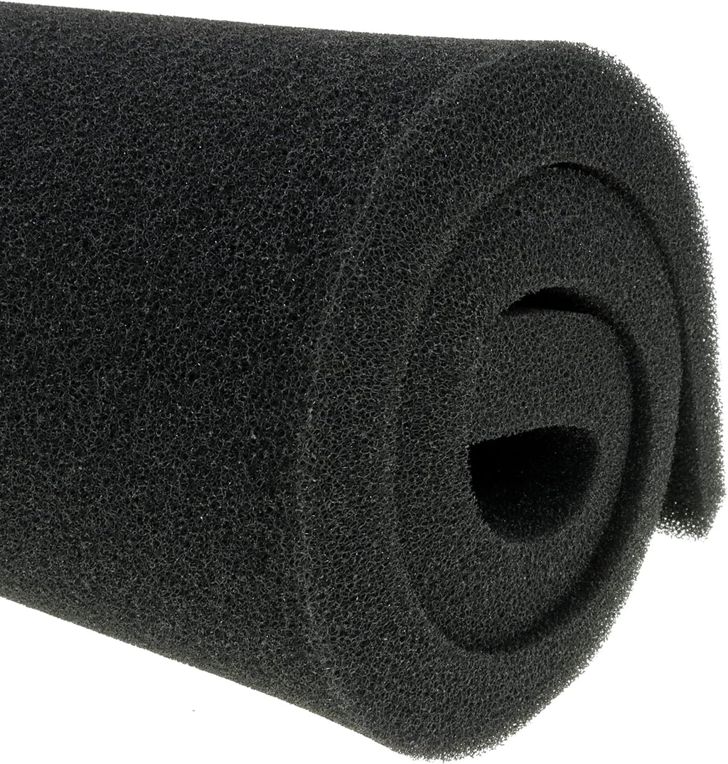 ALEGI Aquarium Filter Media Foam Material Cut to Fit, 36" x 12" x 1" / 72" x 12" x 1" Bio Pre Filter Sponge Pad Sheet for Fish Tank (12" x 72" x1"-30ppi)