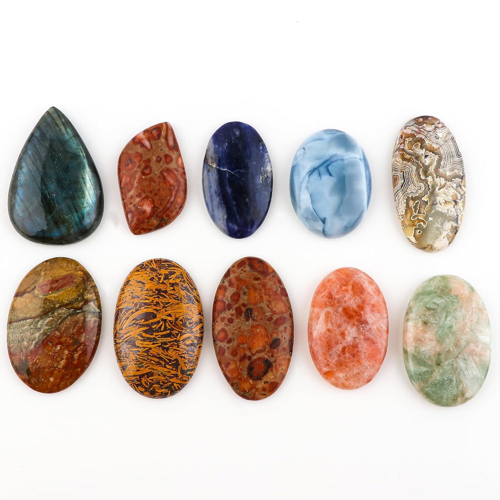 150+ carats Mix Shape Mix Stone Gemstone Crystals, Wholesale Cabs, Wire Wrapping, Polished Crystals, Natural Stones, Jewelry Making Supplies, DIY Stone, AA+ (5 Pcs)