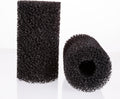 UNEAK 2-Pack Large Premium Pre Filter Sponge Aquarium Intake High-Porosity Foam Roll Fish Tank Shrimp Beta Baby Fish Replacement Foam Cover Filtration Freshwater Saltwater 5-20 Gallons Easy to Clean