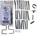 Awesome Aquatic Plant Anchors/Weights 25 pk Strip Lead Ribbon Live Plants Weight Anchor (25 Pack Strips)