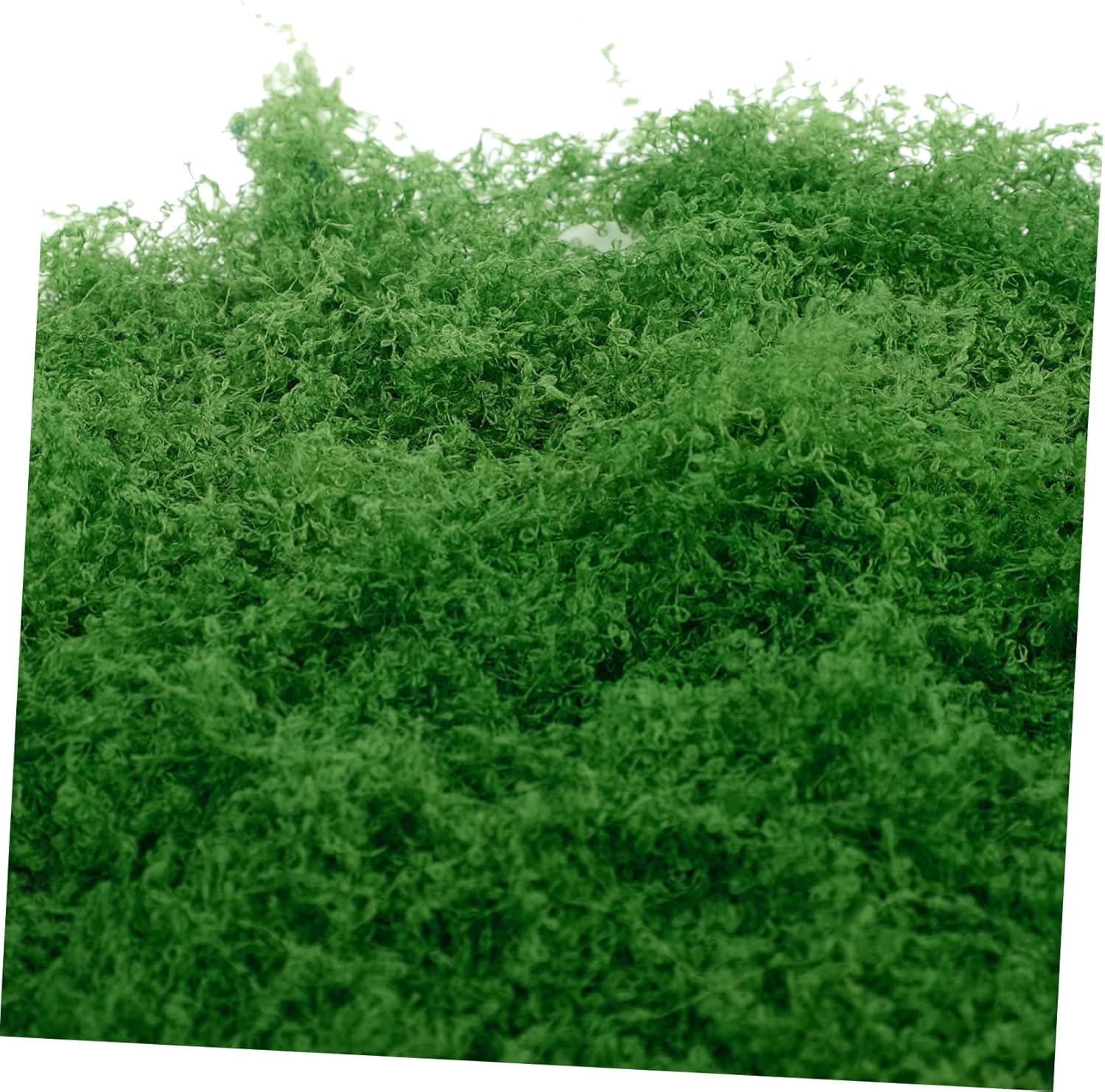 MERRYHAPY Simulated Silk Moss Mat - Lifelike Artificial Moss Turf for Bonsai Decoration Fish Tank and Micro Landscape Design - 19.68X19.68X1.57 Inch Green Foam Carpet