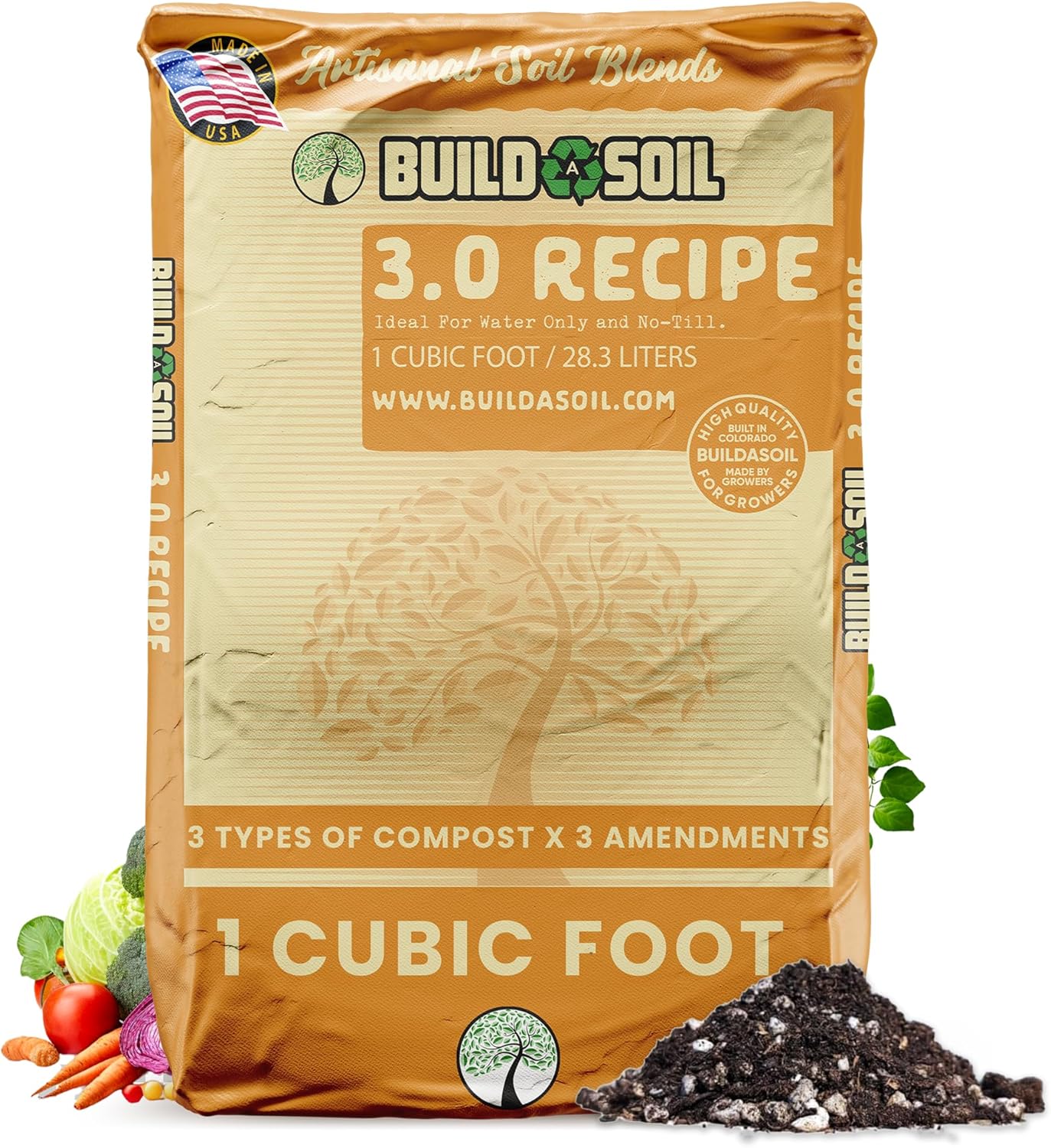 BuildASoil Potting Soil Recipe 3.0