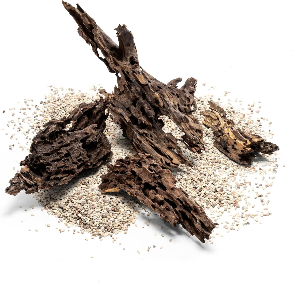 Ultum Nature Systems Driftwood - Dragon Drift Wood for Fish Tank, Planted Tank, Terriarium, Paludarium - Versatile Natural Driftwood Decor, Events Wood Centerpiece - Dragon Wood, XL 18-24, 3 Pack