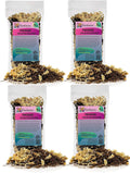 Gardenera Premium Orchid Mix by GARDENERA - 20 Quart - Fern + New Zealand Pine Bark + Sphagnum Moss + Perlite | Best for Growing and Repotting Orchids (4 Bags of 5 QT)