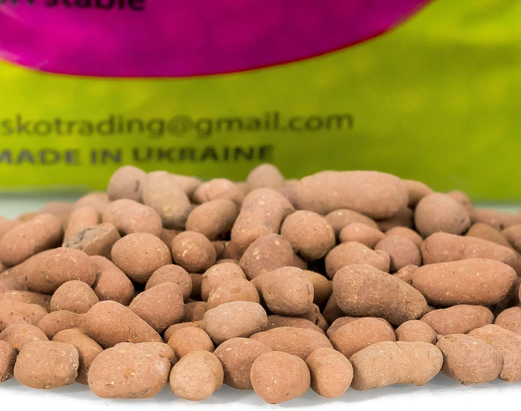 Gardenera Expanded Clay Pebbles for Plants – 4mm-16mm LECA Balls | 100% Natural Hydroton Clay for Drainage, Hydroponics, Aquaponics, Terrariums, Orchids & Indoor Plant Growing Medium - 20 Quarts