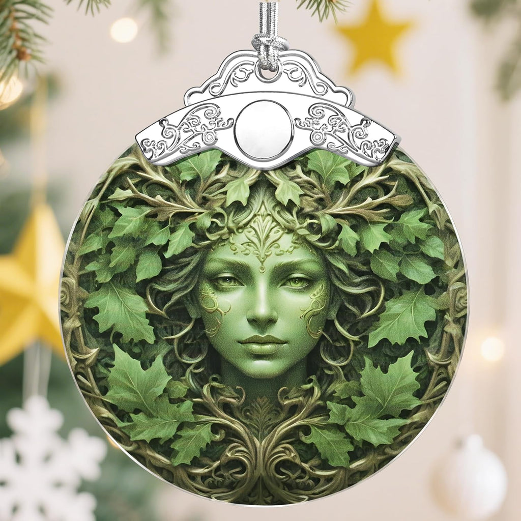 Christmas Ornaments, Christmas Tree Decorations, Keepsake Ornaments, Holiday Decor, Holiday & Xmas Gifts. Gifts for Plant Lovers & Nature Lovers - Nature Goddess-Theme