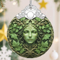 Christmas Ornaments, Christmas Tree Decorations, Keepsake Ornaments, Holiday Decor, Holiday & Xmas Gifts. Gifts for Plant Lovers & Nature Lovers - Nature Goddess-Theme