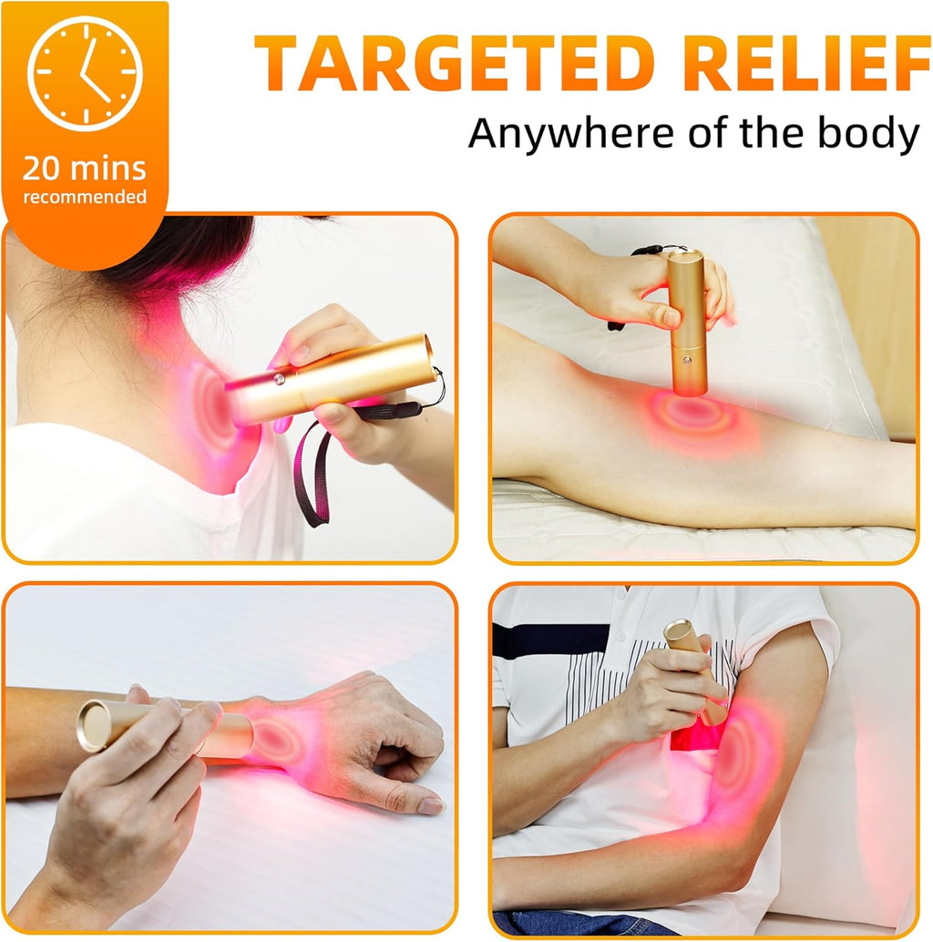 UTK Red Light Therapy Device with 5 Wavelengths-(470:630:660:850:940nm) LED Infrared Red Light Therapy-Upgrade 470nm and 940nm Near Infrared Light