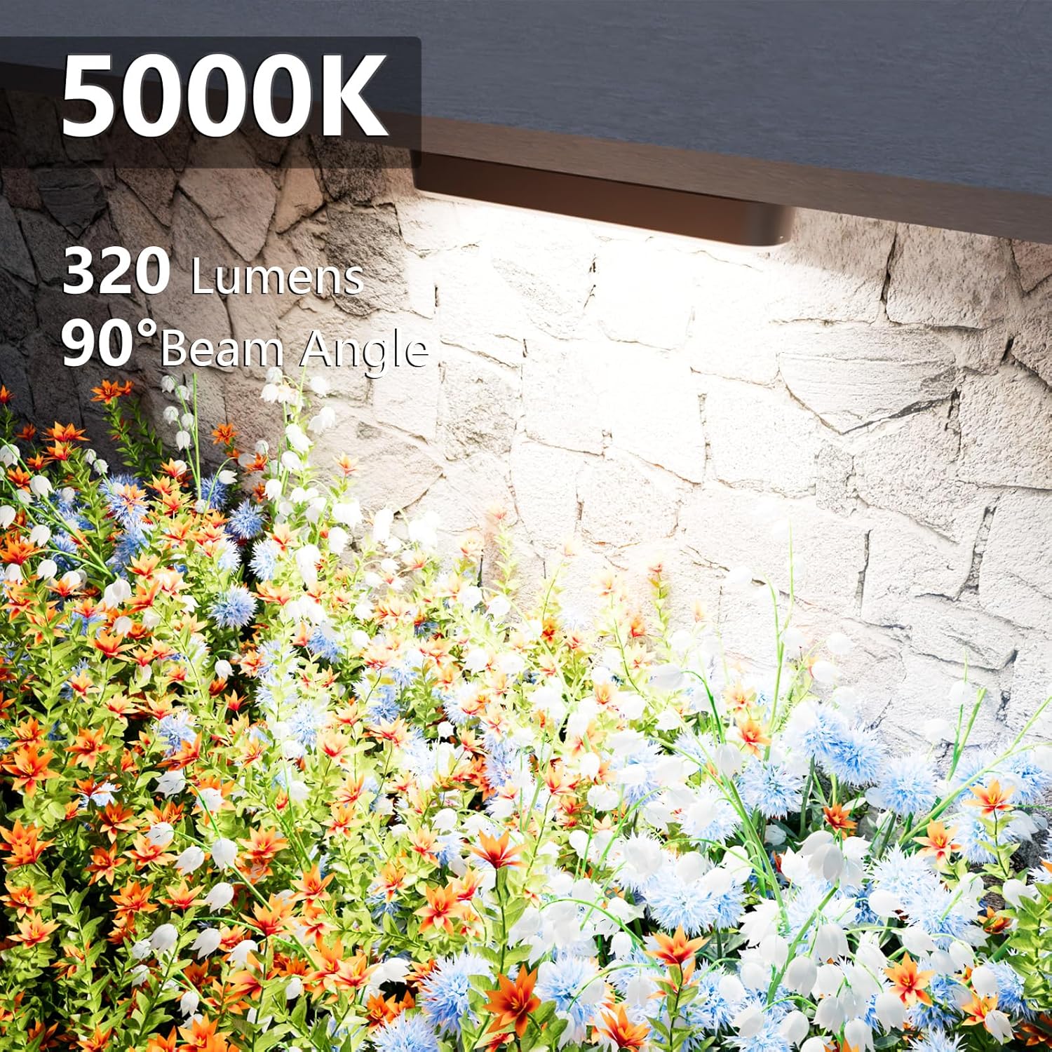 VOLISUN 7 Inch Retaining Wall Lights, IP67 Waterproof Hardscape Lighting, Cuttable Low Voltage Lighting, 12V Paver Lights, 2.8W Outdoor Step Landscape Lights, 5000K Daylight (6 Pack)