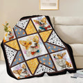 Corgi Throw Blanket Corgi Puppy Stuff Gifts for Dog Lover Kids Girls Boys Adults Women Men Soft Cozy Warm Plush Fluffy Fuzzy Fleece Blanket Decor 50''X60''