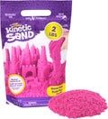 Kinetic Sand, 2lbs Pink Play Sand, Moldable Sensory Toys for Kids, Resealable Bag (Packaging May Vary), Holiday Gifts & Stocking Stuffers for Kids Ages 3 and up