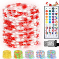 300 LED Fairy Lights Color Changing, 98 FT 35 Colors String Lights with Remote, 17 Single Color & 18 Holiday Colors, Christmas Twinkle Light Plug in for Bedroom Holiday Wedding Indoor Party Decor