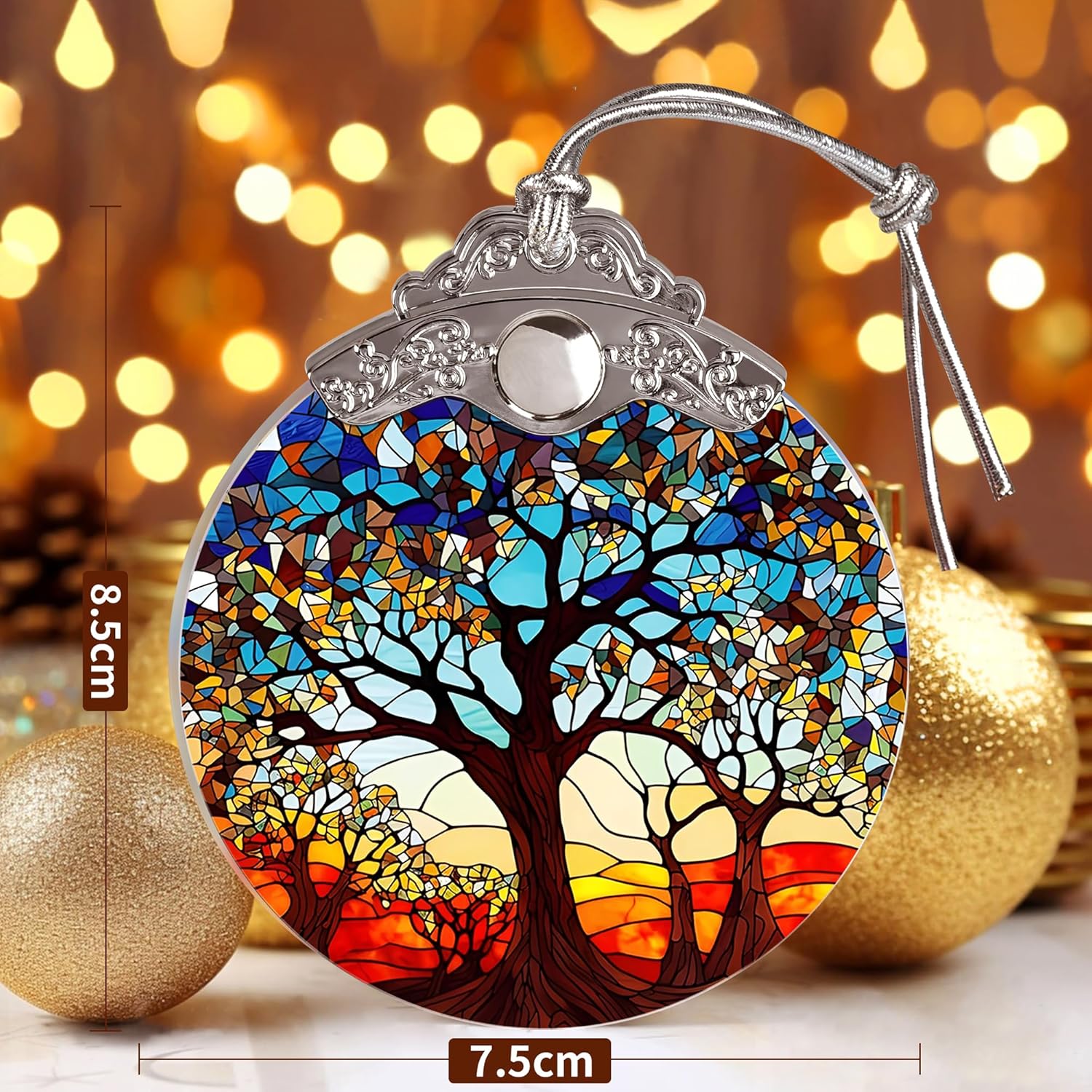 Tree of Life Ornament - Jocidea Tree of Life Christmas Ornament - Tree of Life Ornament Gift - Holiday Keepsake - Stocking Stuffer - Tree of Life Gift