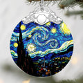 Van Gogh Starry Night Christmas Ornaments: Christmas Tree Ornaments, Holiday Decor Gift, Stocking Stuffers, Gift Ideas, Xmas Gifts & Gifts for Art Lover