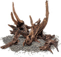 Ultum Nature Systems Driftwood - Pacific Drift Wood for Fish Tank, Planted Tank, Terriarium, Paludarium - Versatile Natural Driftwood Decor, Events Wood Centerpiece - Pacific Wood, XS 5-8", 3 Pack