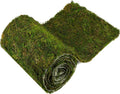 Dried Moss Table Runner Green Moss Sheet Roll for Crafts Preserved Moss Mat for Table Decoration Green Moss for Fairy Wedding Party Woodland Garden Decor (108 * 16 inch)