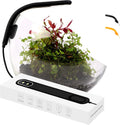 Fish Tank Light - Clip On Aquarium Light - Aquarium Light for Plants - LED Flexible Lamp for Freshwater Small - PicoSoft Black 5 Gallon