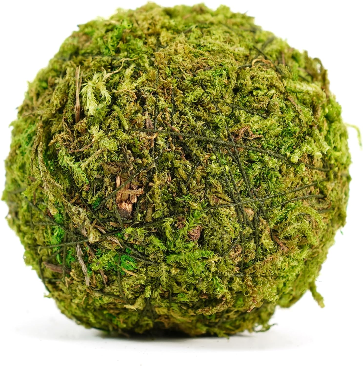 BYHER Decorative Moss Balls Set - 18pcs Fake Moss Balls for Bowl Fillers, Centerpiece Decor, Home Decor, Vase Fillers, Wedding Decor, Table Arrangements, Coffee Accents, DIY Crafts (Mix-Set of 18)
