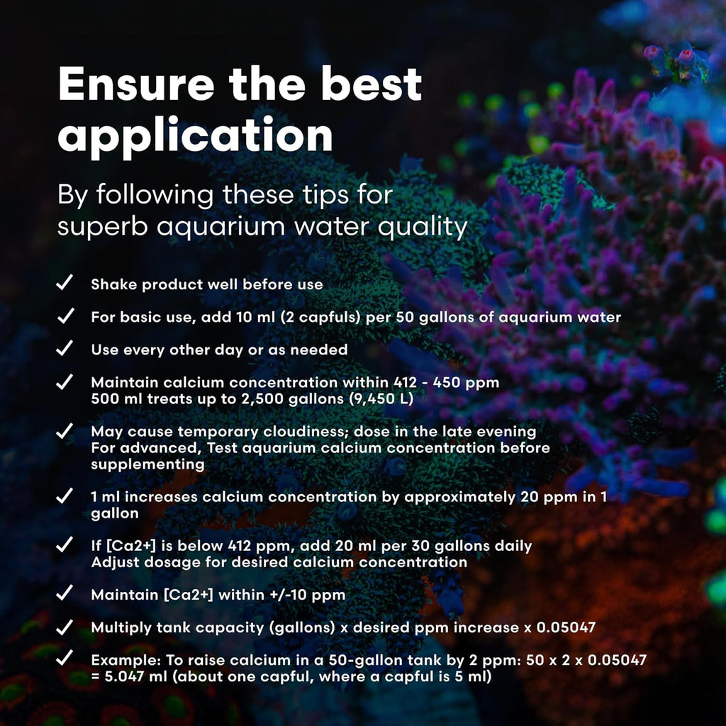 Brightwell Aquatics - Coralline Accelerator - Multi-Nutrient Supplement for Coralline Algae Growth in Marine and Reef Aquariums - Aquarium Water Treatments, 5.28 GAL