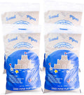 Sandpiper 4 Pack Multiuse Play Sand for Kids-50 Lbs Indoor Outdoor Silica Sand for Sandbox, Craft Table, Sensory Bin Filler, & Building Beach Castles