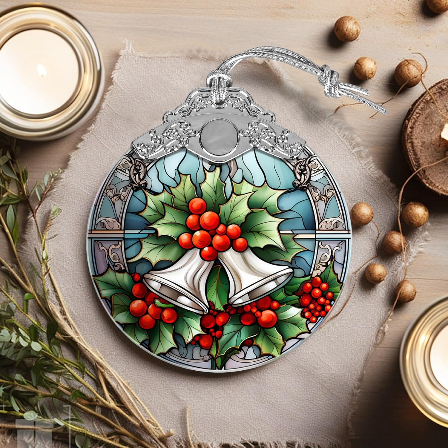Touber Bell Christmas Ornament, Christmas Ornaments for Tree, Christmas Tree Decor, Holiday Ornament