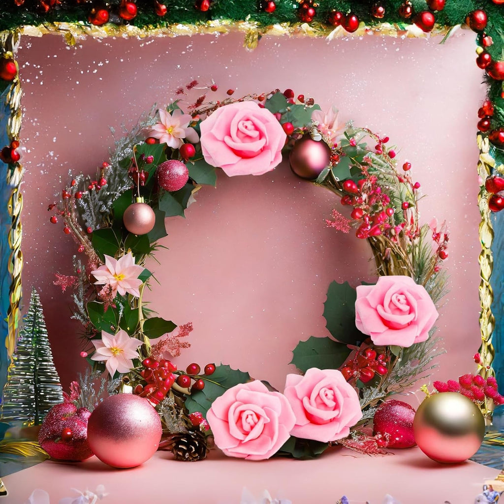 Juvale Pink Roses Artificial Flowers - 100 Pack, 3 in Stemless Foam - Bulk Artificial Blooms for Wedding Decor, Centerpiece Table Decorations & DIY Floral Arrangements