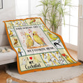 Parrot Bird Throw Blanket Cute Cockatiel Blanket Gifts for Girls Women Kids Boys Adults Men Super Soft Cozy Plush Fluffy Fuzzy Fleece Blanket Home Decor 60''X80''