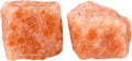 Amazing Gemstone 2 Pieces Sunstone Raw Crystals and Healing Stones, Natural Rocks for Tumbling and DIY Raw Stones and Crystals