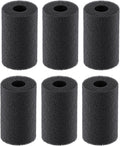 Pawfly 6 Pack Pre-Filter Sponge, 0.6" Aquarium Intake Filter Sponge Foam Cover Rolls for Small Fish Shrimp Fry Fish Tank Covers Accessories