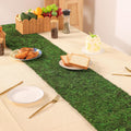 138'' x 12'' Dried Moss Table Runner Moss Sheet Roll for Crafts Preserved Green Moss Mat for Wedding Party Table Woodland Garden Fairy Decor