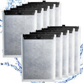 driamor 10 Pack Large Filter Cartridges Compatible with Whisper Filters 20i/40i IQ20/30/45/60 PF20/30/40/60, Aquarium Filter Cartridge Replacement Assembled Compatible with ReptoFilter 125GPH