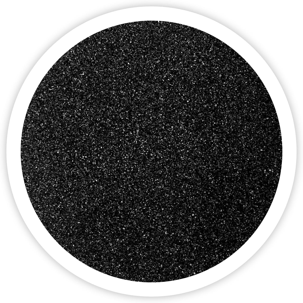Black Unity Sand, 1 LB (16 oz), Colored for Weddings, Vase Filler, Home Décor, Crafts, and More