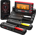 TempSpike Wireless Meat Thermometer Digital with App, WiFi & Bluetooth BBQ Grill Thermometer with High Precision, Waterproof & Heat-Resistant Probes, Rechargeable Base with Display for BBQ Smoker Oven