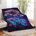 Mushroom Throw Blanket Mushroom Stuff Gifts for Kids Girls Boys Adults Women Man Soft Cozy Warm Plush Fluffy Fuzzy Fleece Blanket Decor 60''X80''